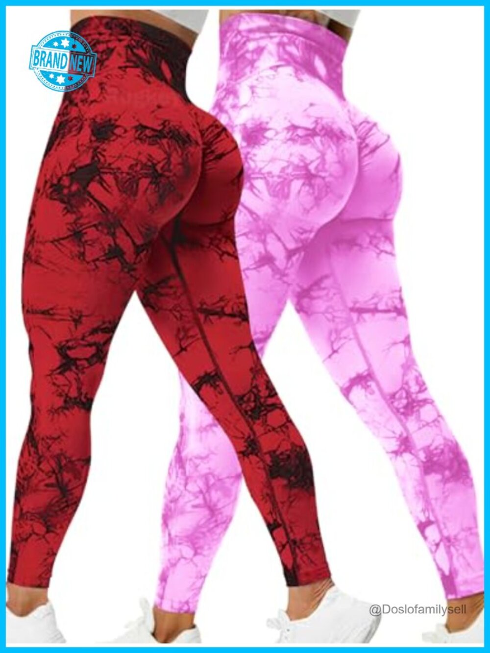 High Waist Seamless Scrunch Butt Lift Leggings for Women